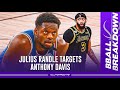 Julius Randle targets Anthony Davis in 1 on 1 battle, a breakdown