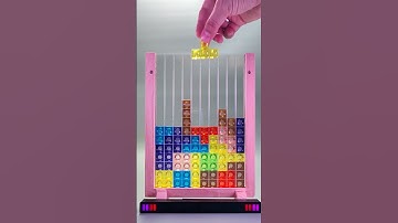 Vibrant Tetris Puzzle Blocks 🎮 ASMR Sounds That Satisfy!