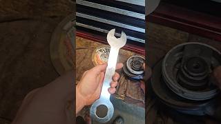 Removing The Sanding Pad On My Dynabrade DA Sander With Bicycle Tools