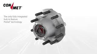 ConMet® PreSet Plus® Trailer Hub Assemblies