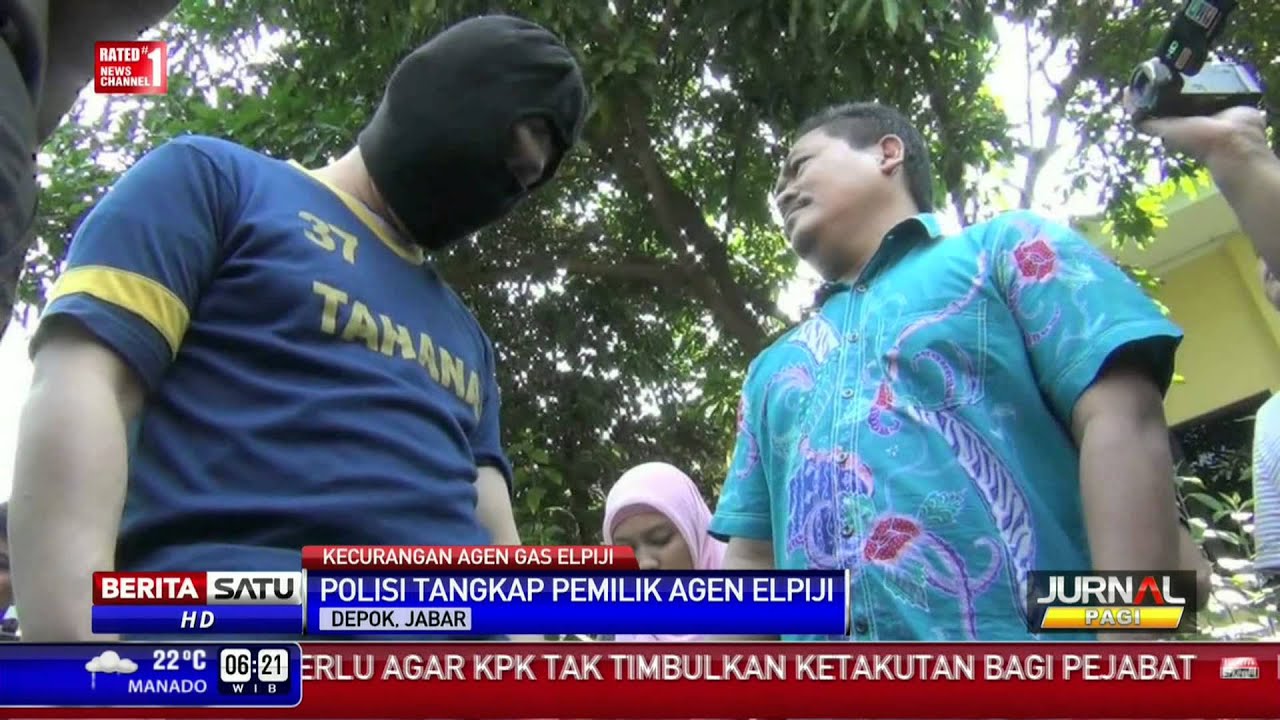 Pemilik Agen Elpiji Oplosan di Depok Ditangkap Polisi