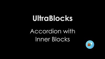 Accordion with Inner Blocks by Ultra Blocks