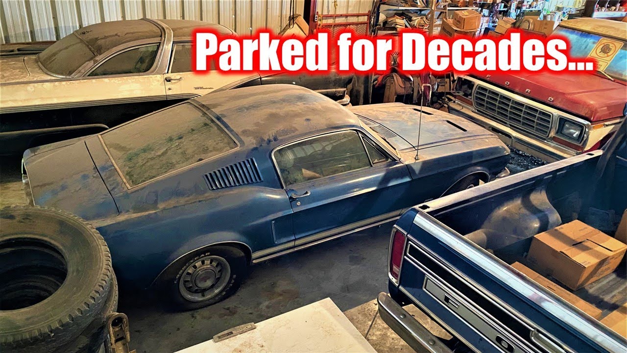 Barn Find 68 Mustang GT Back on the Road! - YouTube