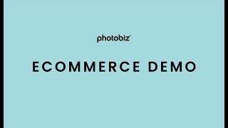 PhotoBiz - Ecommerce Demo