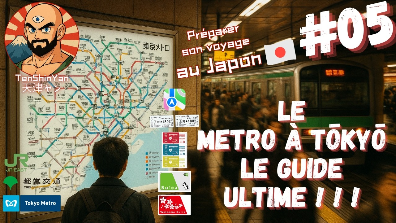 Voyage Japon 2026 - Le métro à Tokyo, le guide complet (Tuto 05)