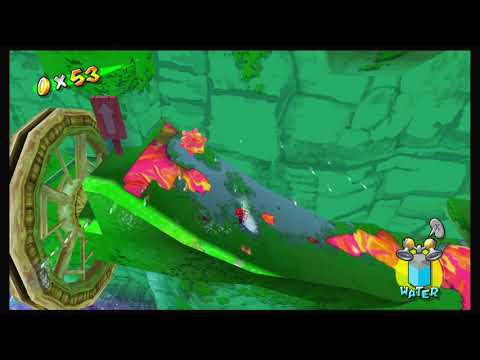 Super Mario Sunshine HD 100% Walkthrough - Noki Bay Blue Coins