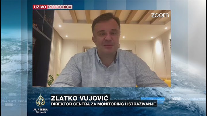 Vujović: Na teren u Crnoj Gori je ušla nova politička partija