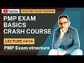 PMP Certification Exam Structure | PMP Exam Basics Crash Course 2023 on YouTube | Lecture 4/14