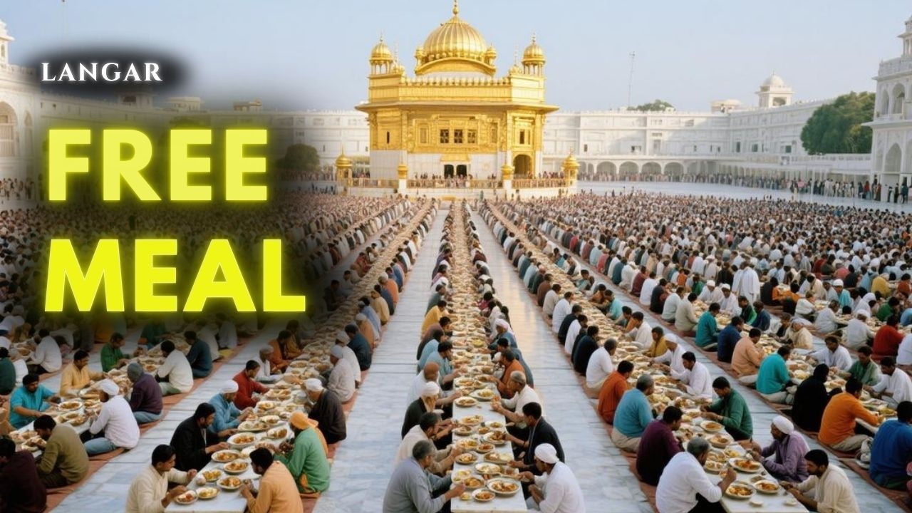 Langar Explained: The Free Kitchen That Feeds Tens of Thousands Daily (Golden Temple)