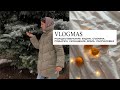 VLOGMAS  🎄 Покупки с Примеркой, Украшение Квартиры, Съемки и Новогодняя Ярмарка | Christine