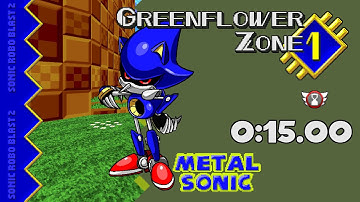 SRB2 v2.2.11 - Greenflower Zone 1 in 0:15.00 (Metal Sonic)