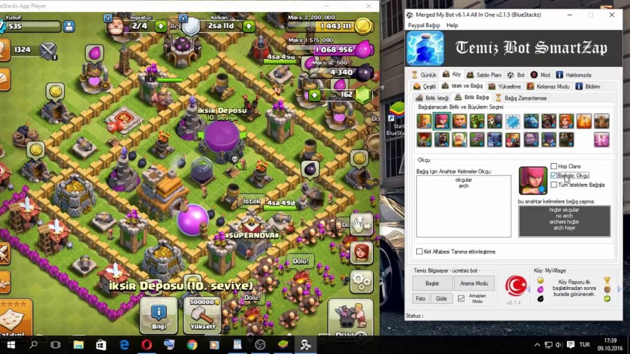 the best clash of clans bot
