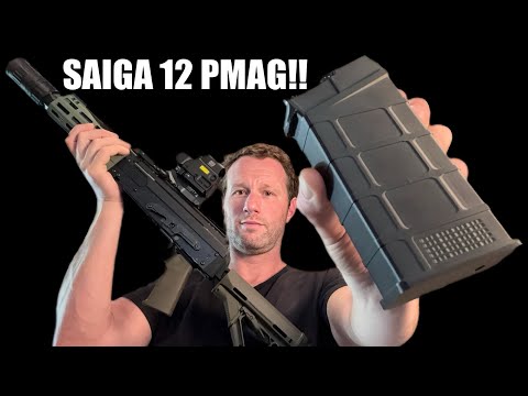 I 3D Printed A PMAG Sleeve For My Saiga 12 Mags Perfect Fit