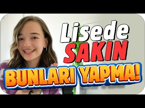 9. Sınıf  Nasıl ? Okulun İlk Günü Nasıl Olacak ? Hangi Dersler Zor ? |  LİSE TAVSİYELERİ 👍