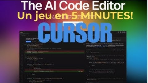 Un jeu en 5 minutes avec Cursor AI sans coder!!!