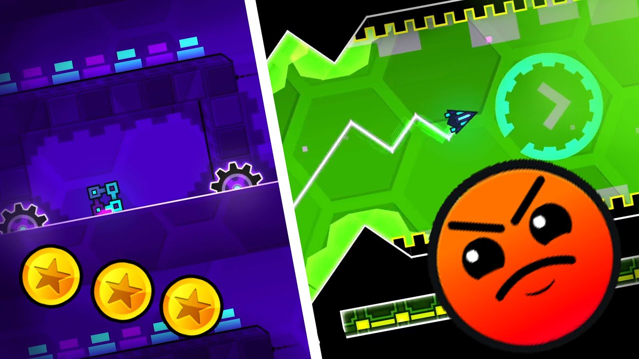 Blast Processing | Geometry Dash | All Coins - YouTube