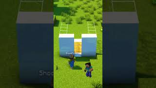 Minecraft Small Modern House 5x5 🏠  #minecraft #house #tutorial #viral #modernhouse