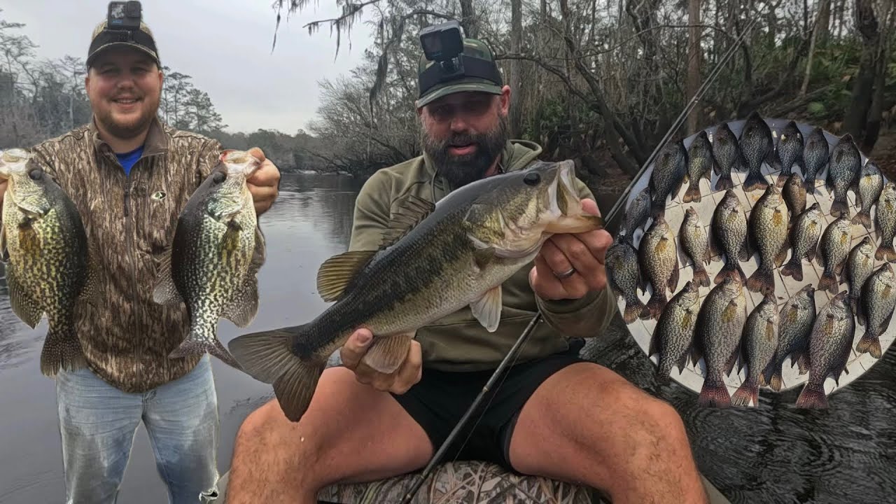 “Crappie” Day on the River! (Catch, Clean, Cook)