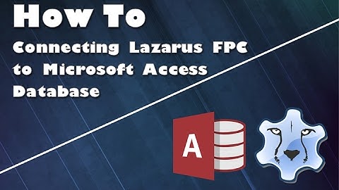 How to Connecting Lazarus FPC With Access Database