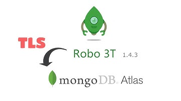 How to connect Robo 3T  to MongoDB Atlas using TLS