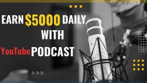 Create a Podcast in YouTube Studio