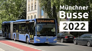 Die Münchner Busse bei der MVG 2022