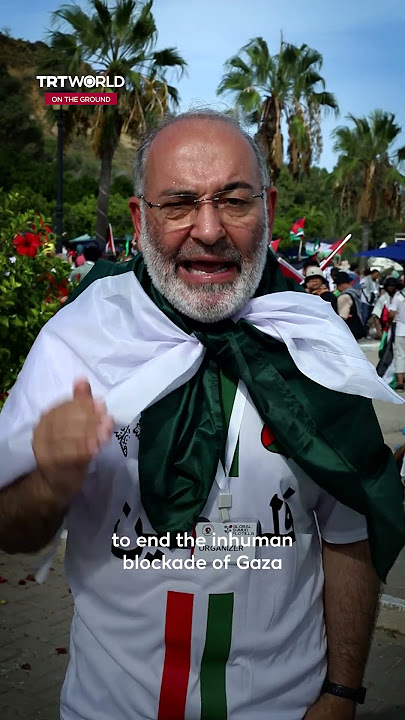 Pakistan’s Senator Mushtaq joins Global Flotilla to break Gaza siege