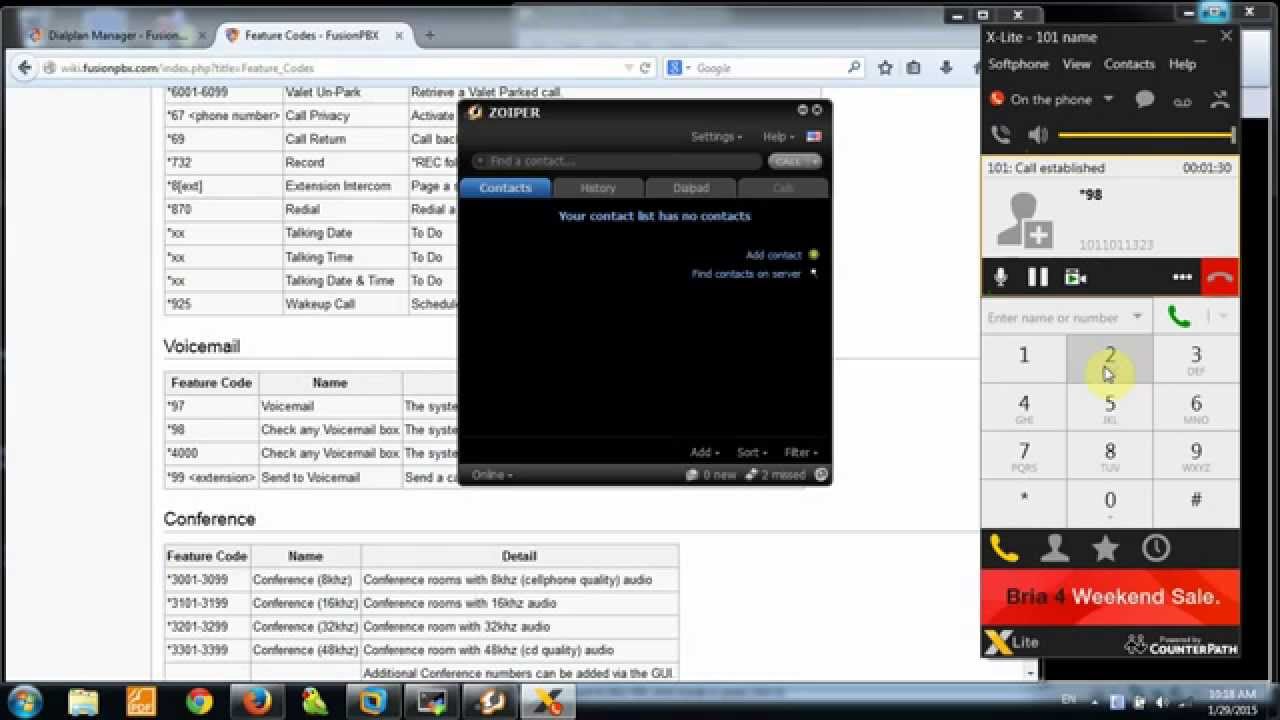 [ Tutorial 5 ] voicemail fusionpbx FreeSwitch - YouTube