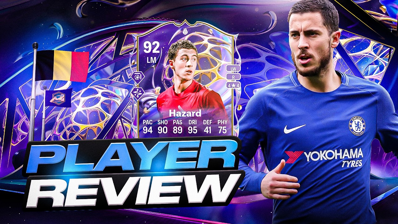 Обзор игрока Hero Hazard из 92 Future Stars - EA FC 26 Ultimate Team