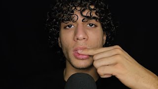 ASMR Painting With Saliva