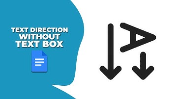 How to adjust text direction in Google Docs without a text box