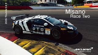 LIVE I Race 2 I Misano I McLaren Trophy Europe 2026