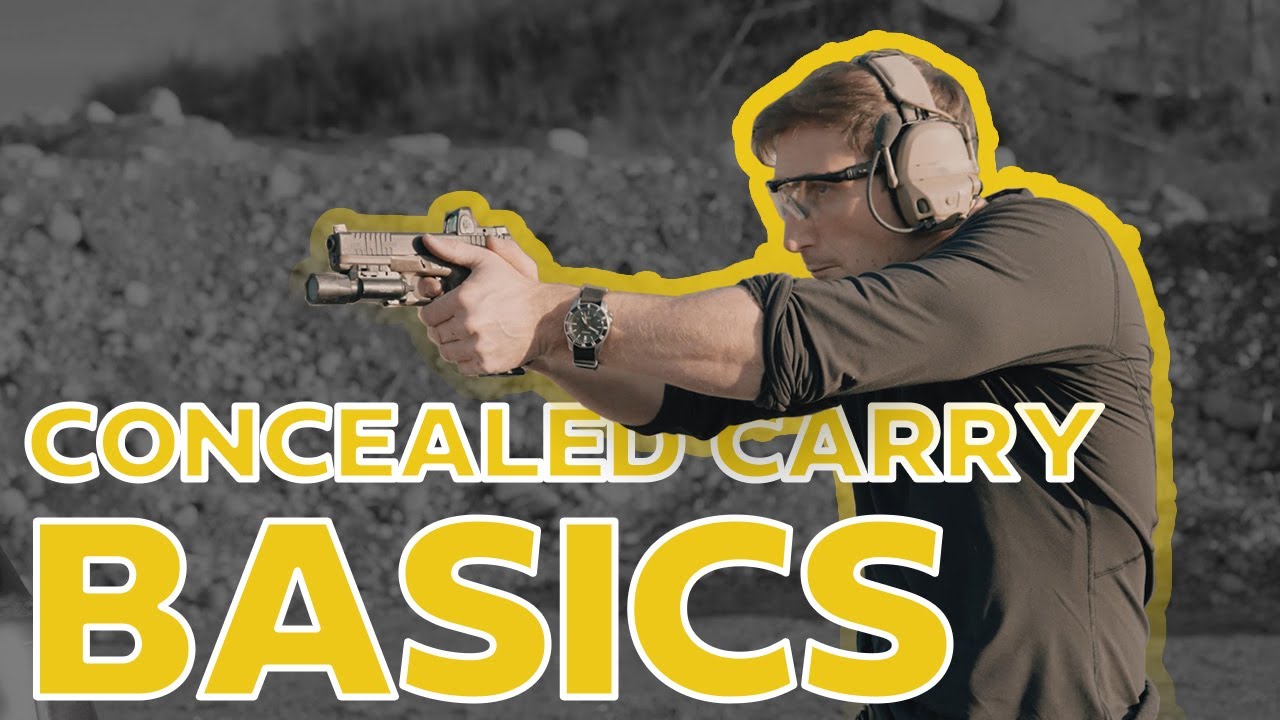 What do I conceal carry? Basics of Conceal Carry
