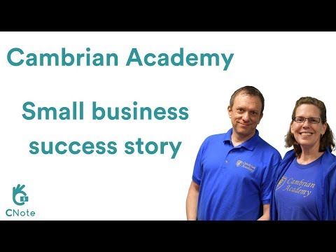 Cambrian Academy - CNote Small Business Success Story