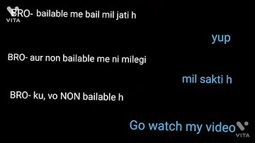 Bailable, Non bailable & anticipatory bail sec (436-439) HOW TO WRITE IN EXAM