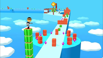 Cube Surfer - All Levels Gameplay Walkthrough Android iOS (Part 22)