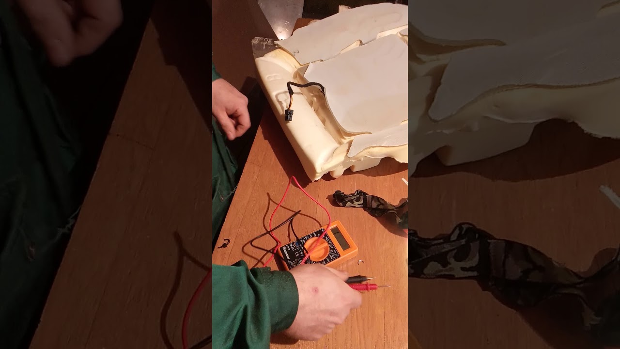 Опель Астра j ремонт обогрева сиденья ч.1 - YouTube