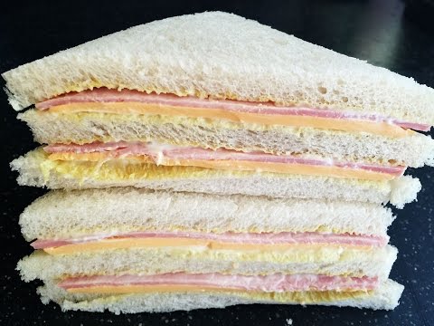 Sandwich Recipes : Ham & Cheese Sandwich Recipe