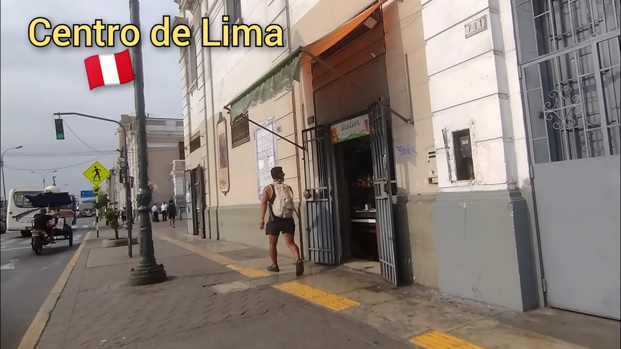Jiron Zepita - Plaza San Martin 2023 - Distintas Realidades - Ruta Incorrecta