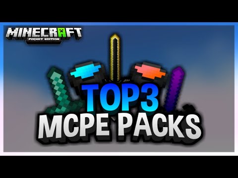 TOP 3 MCPE PvP TEXTURE PACK'S 🍍(FPS+) | Minecraft PE 2020 - YouTube