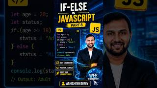 Learn If Else program in JavaScript and easy tutorial #etmacademy #education #Abhishekhdubey