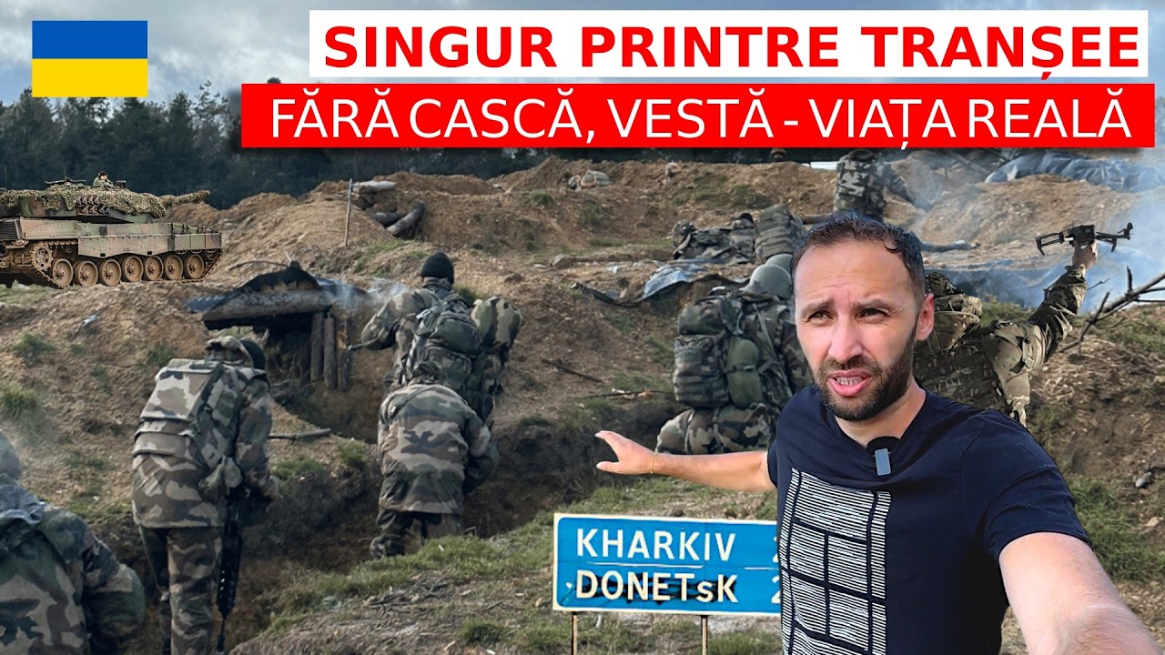 Cum ARATA RAZBOIUL din Ucraina - la GRANITA cu RUSIA | Linia FRONTULUI este AICI | 2024
