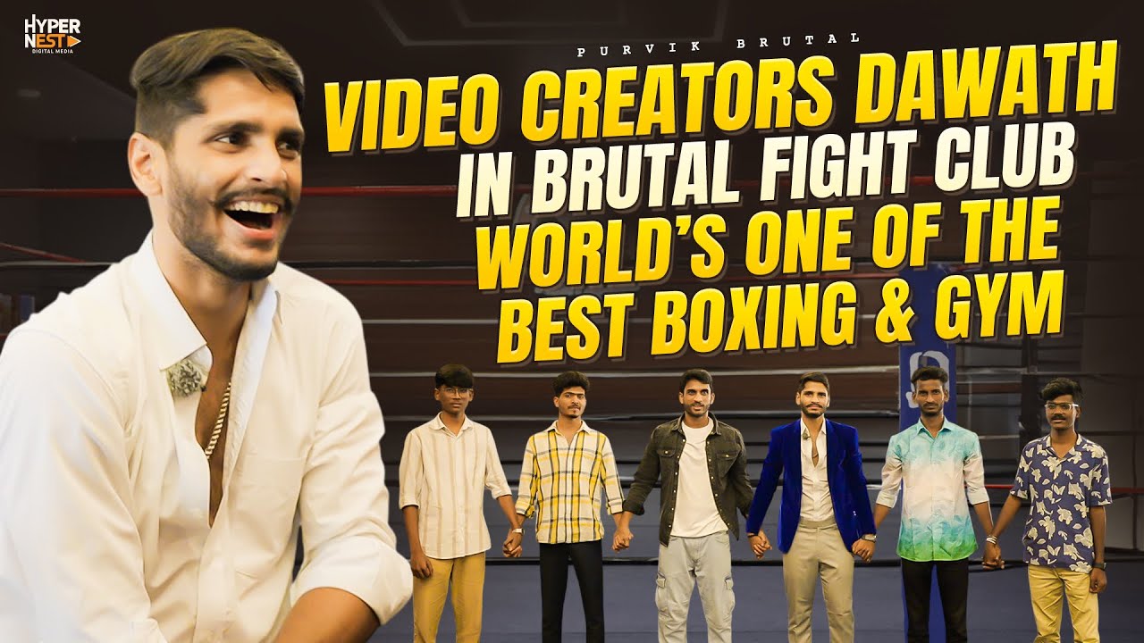 Content creators Daawat in Brutal fight club ￼
