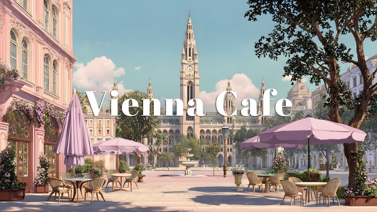 Cozy Vienna Café 🎼 Soft Lights & Refined Jazz