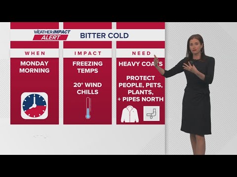 New Orleans 10pm Weather: Bitter cold Sunday night with freeze Monday ...
