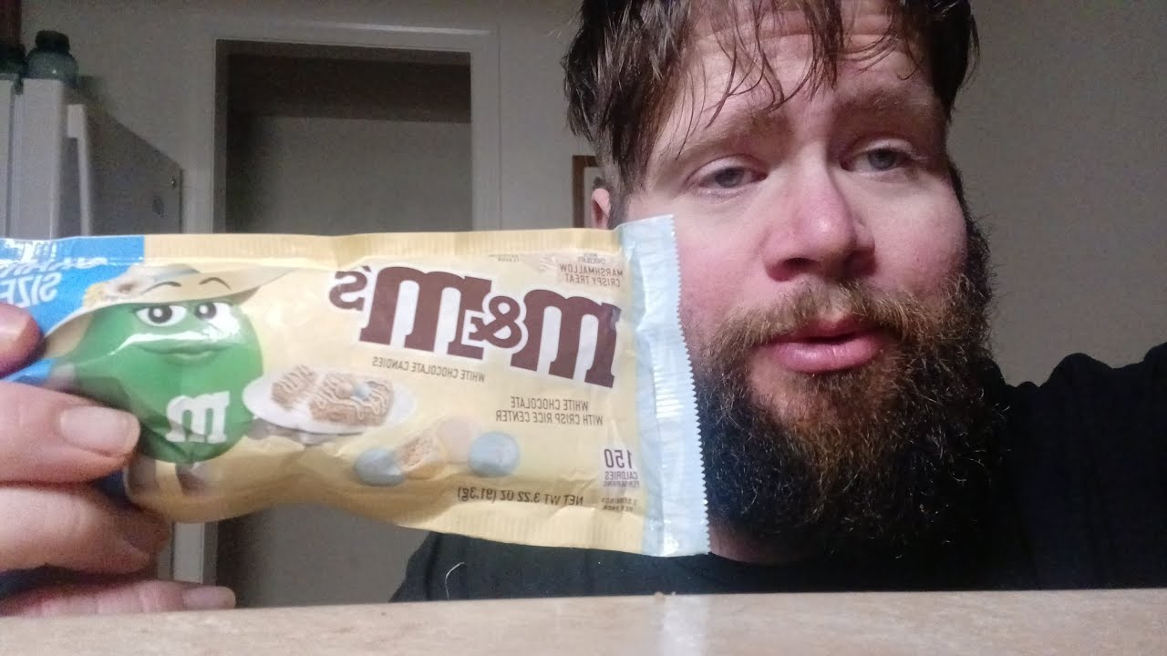 REVIEW: White Chocolate Marshmallow Crispy Treat M&M's - The