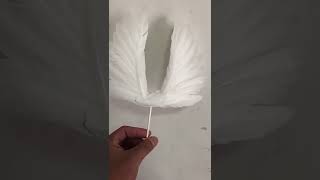 11187 Angle Wing Feather Cake Decoration