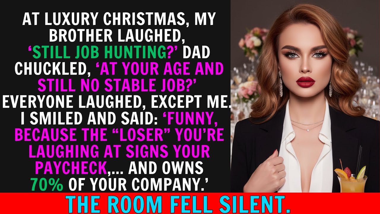At Luxury Christmas, My Brother Laughed ‘Still Job Hunting'-Then He Found Out I Signed His Paychecks