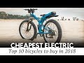 10 Cheapest Electric Bicycles You Can Afford (Review of Bikes Starting at $699)