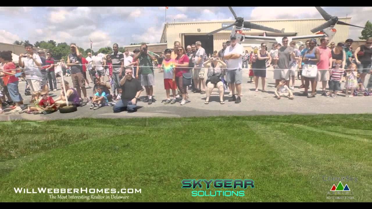 FatherFest Drone Video at the American Helicopter Museum